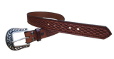 1 1/2" Cattleman Belt - Hand Stamped